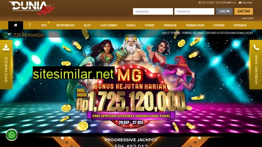 duniajackpot.com alternative sites
