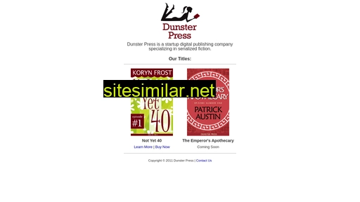 dunsterpress.com alternative sites