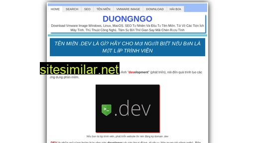 duongngo.com alternative sites