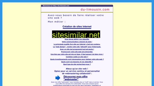 du-limousin.com alternative sites
