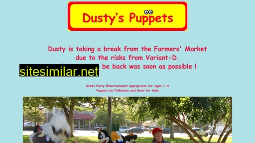 dustyspuppets.com alternative sites