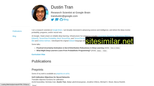 dustintran.com alternative sites