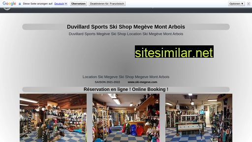 duvillardsports-megeve.com alternative sites