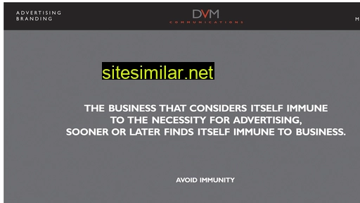 dvmcommunications.com alternative sites
