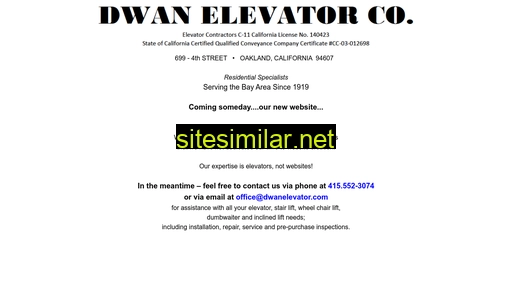 dwanelevator.com alternative sites