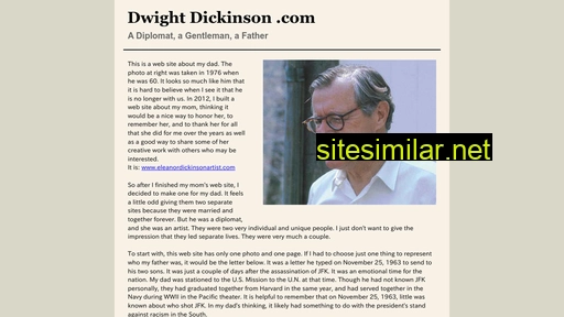 dwightdickinson.com alternative sites