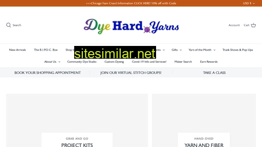 dyehardyarns.com alternative sites