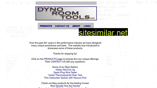dynoroomtools.com alternative sites