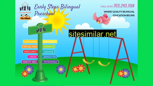 Earlystepsbilingual similar sites