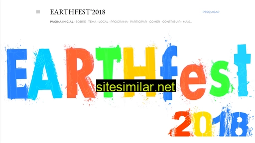 earthfest2018.blogspot.com alternative sites