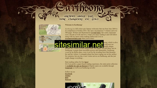 earthsongsaga.com alternative sites