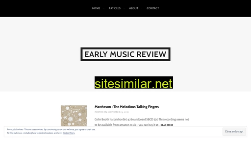 earlymusicreview.com alternative sites
