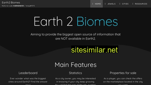 earth2biomes.com alternative sites