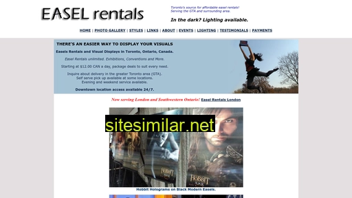 easelrentals.com alternative sites