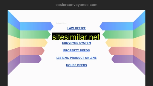 easierconveyance.com alternative sites