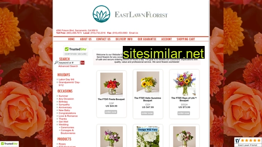 eastlawnflowers.com alternative sites