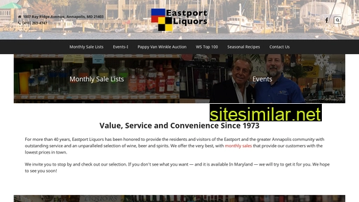 eastportliquors.com alternative sites