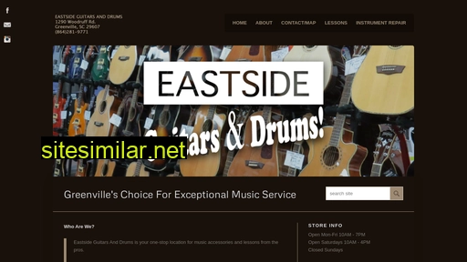 eastsideguitarsanddrums.com alternative sites
