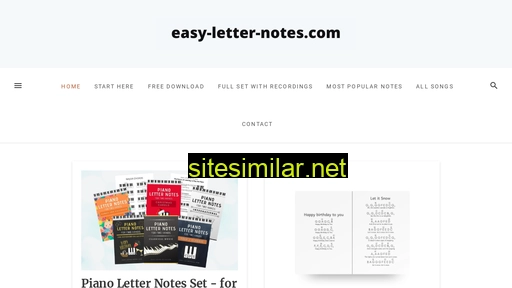 easy-letter-notes.com alternative sites
