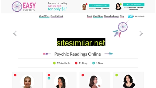 easy-psychics.com alternative sites