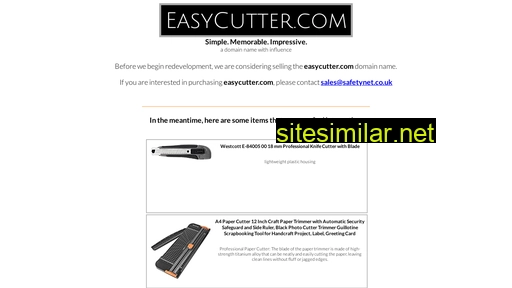 Easycutter similar sites