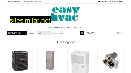 easyhvacproducts.com alternative sites