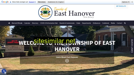 easthanovertownship.com alternative sites