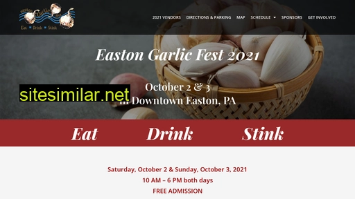 eastongarlicfest.com alternative sites