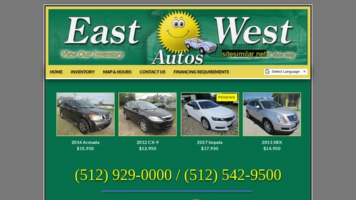 eastwestautos.com alternative sites