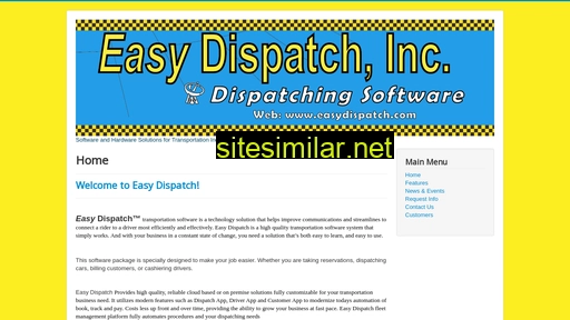 easydispatch.com alternative sites