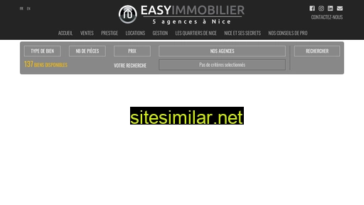 Easy-immobilier-nice similar sites