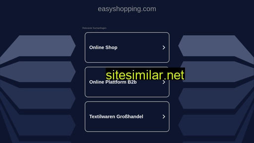 easyshopping.com alternative sites