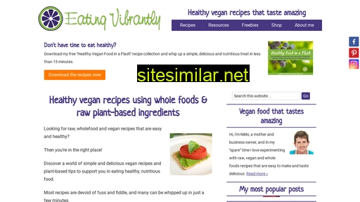 eatingvibrantly.com alternative sites