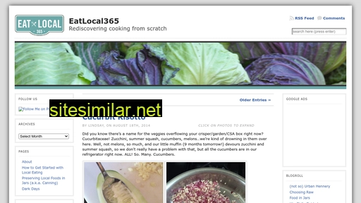 eatlocal365.com alternative sites