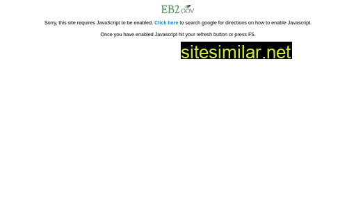 Eb2gov similar sites