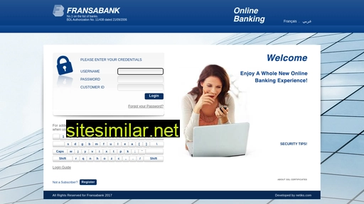 ebanking.fransabank.com alternative sites
