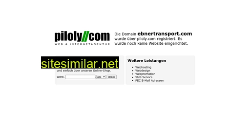ebnertransport.com alternative sites