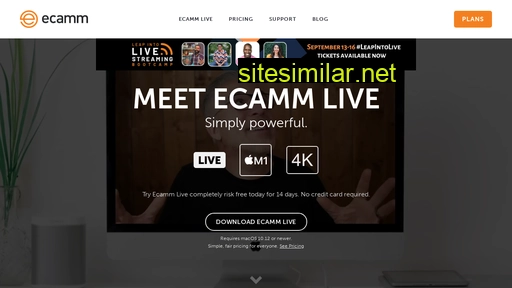 ecamm.com alternative sites