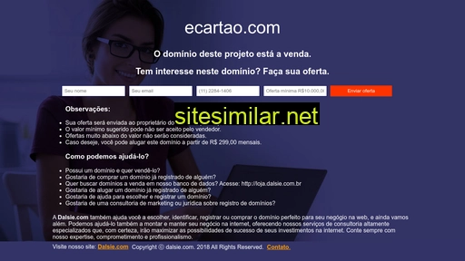 ecartao.com alternative sites