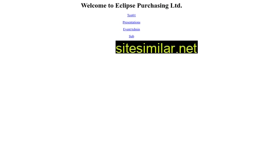 eclipsepurchasing.com alternative sites
