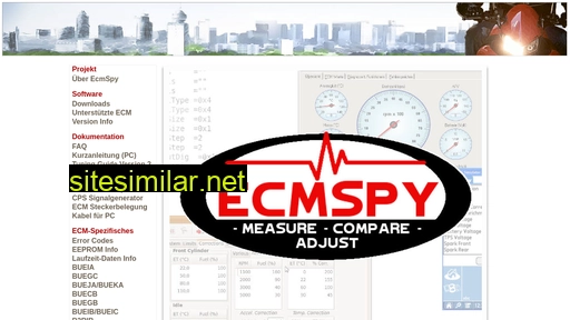 Ecmspy similar sites