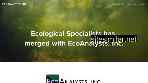 Ecologicalspecialists similar sites