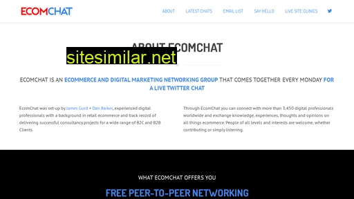 ecomchat.com alternative sites