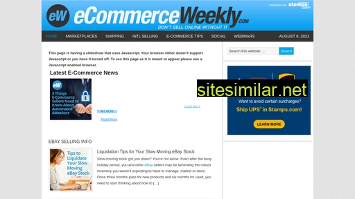 ecommerceweekly.com alternative sites