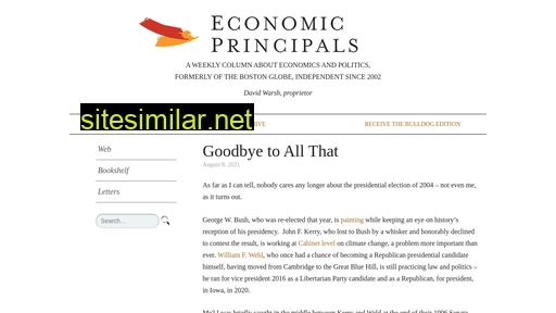 economicprincipals.com alternative sites