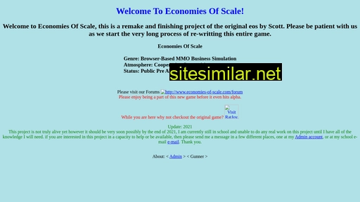 economies-of-scale.com alternative sites