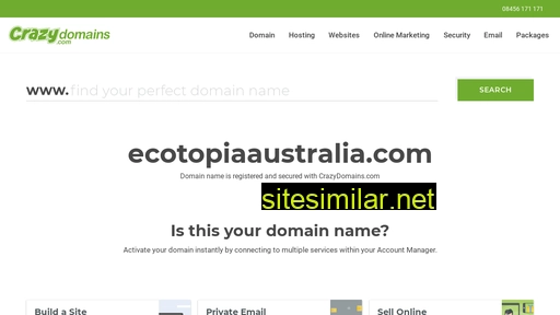 ecotopiaaustralia.com alternative sites