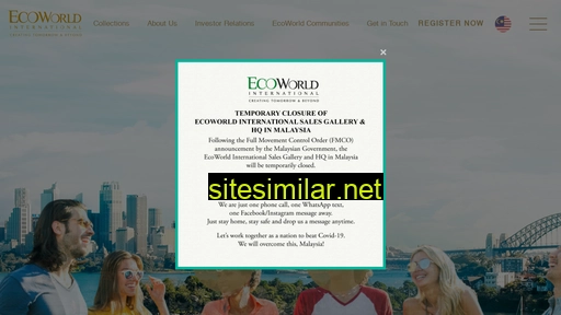ecoworldinternational.com alternative sites