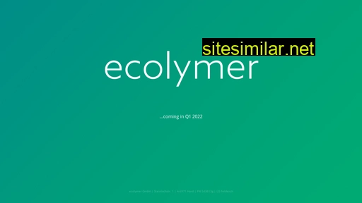 ecolymer.com alternative sites