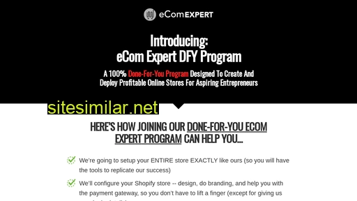 ecomexpert.com alternative sites